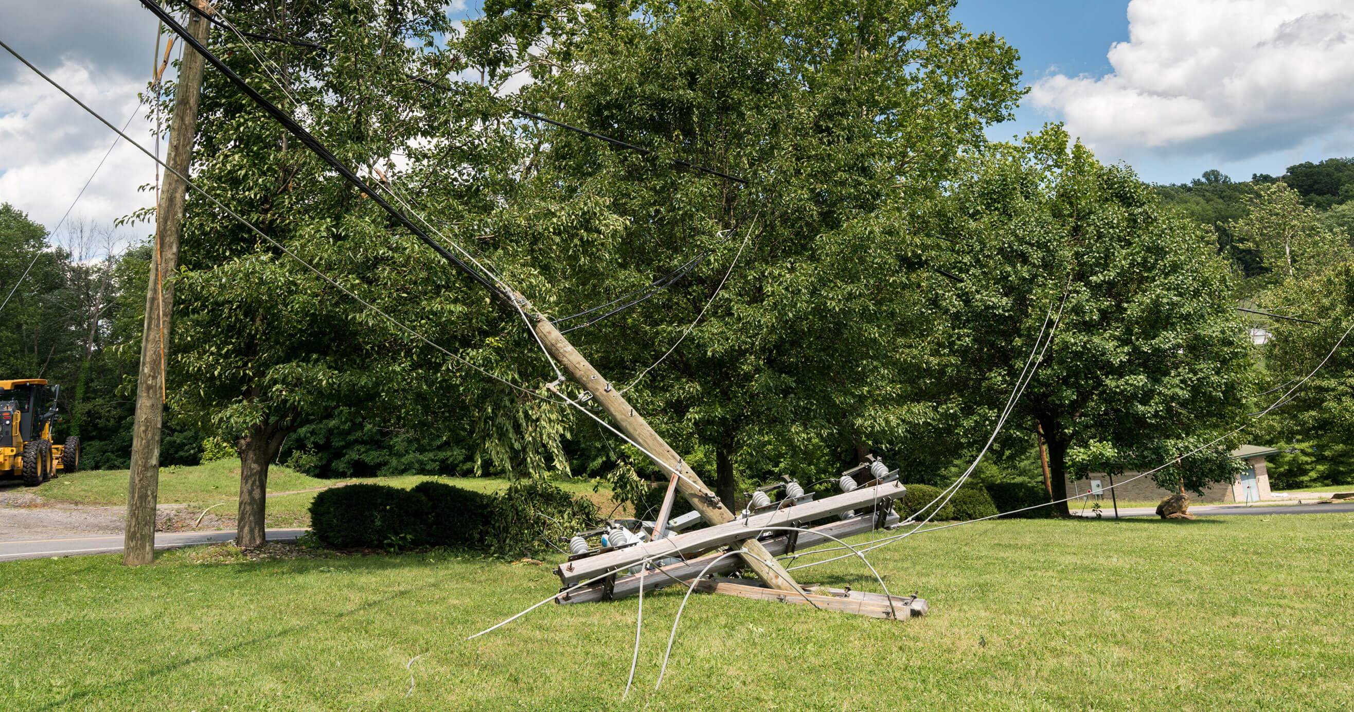 Power lines down
